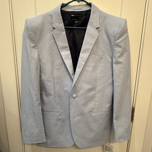 BNWT - ASOS DESIGN linen mix pagoda blazer